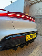 Porsche Taycan Complete Gloss Black Body Kit