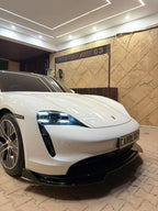 Porsche Taycan Complete Gloss Black Body Kit