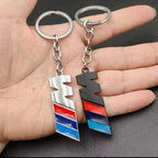 BMW M Logo Metal Keychain
