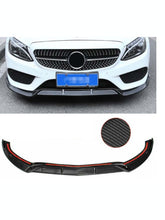 Mercedes W205 Front Bumper lip splitter