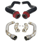 BMW M5 M8 S63 4.4L V8 Race Downpipe Exhaust Cold Air Intake System