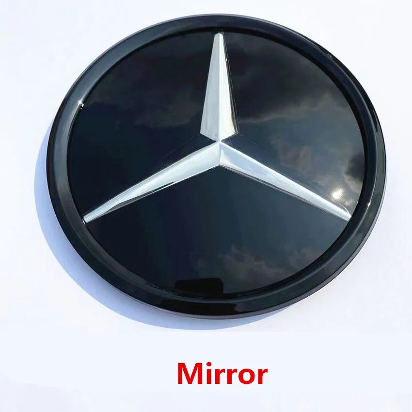 Mercedes 3D glass grill star logo
