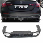 Mercedes W206 C Class Rear Carbon Fiber Diffuser