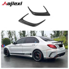 Mercedes W205 C-Class C63S Carbon Fiber Rear Bumper Air Vent Trim