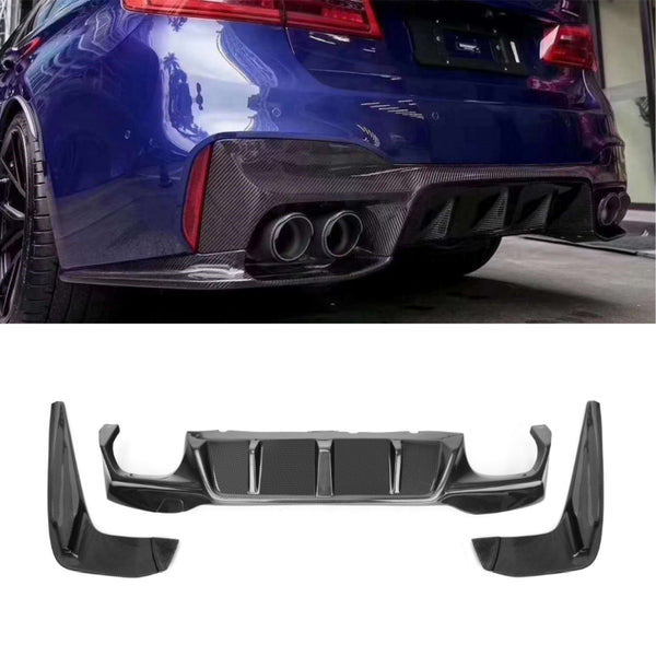 BMW M5 Series F90 Carbon Fiber Rear Diffuser