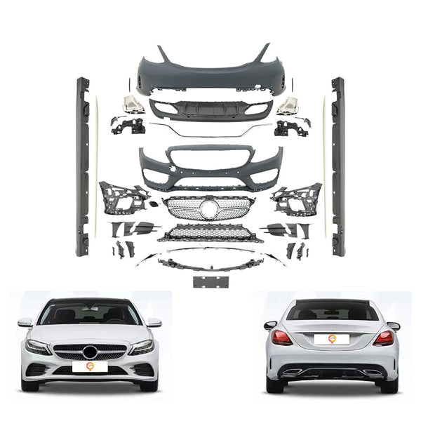 AMG W205 C-Class Facelift Body Kit