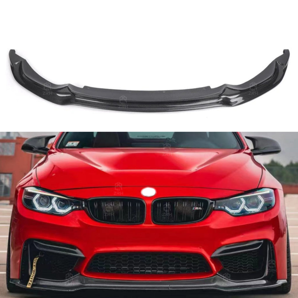 BMW M3 Carbon Fiber Front Lip V Style