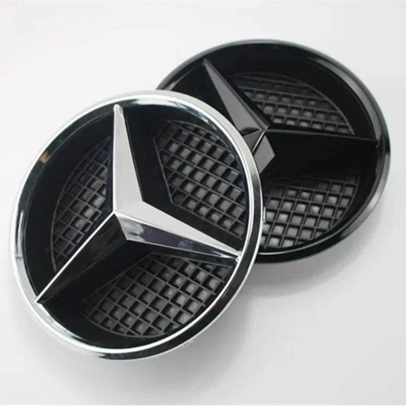 Mercedes 3D glass grill star logo