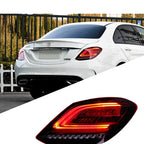 Mercedes W205 C Class Tail Lights Upgrade 2016 - 2020