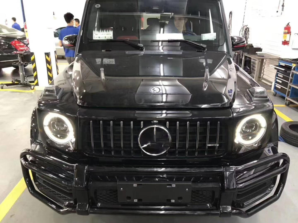 Mercedes G-Class Front Brush Guard Gloss Black