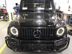 Mercedes G-Class Front Brush Guard Gloss Black