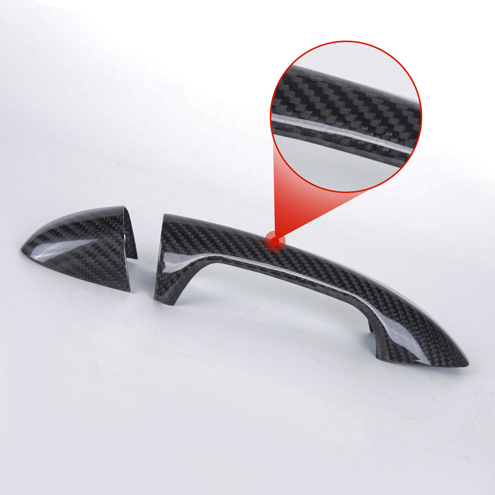 Mercedes C-Class 200 Carbon Fiber Door Handle Cover