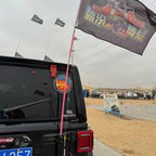 Car Antenna Flag 4m for Off-Road Vehicles Pickup Trucks
