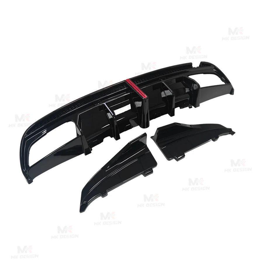 Mercedes W205 C-Class VTEN Style Rear Diffuser C43 C63 AMG 2015-21
