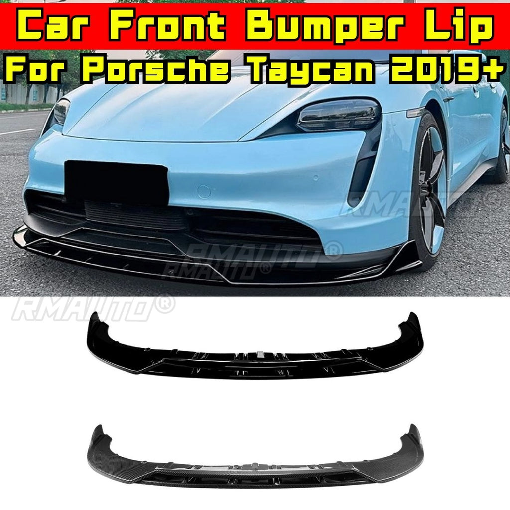 Porsche Taycan Front Bumper Lip & Diffuser Guard