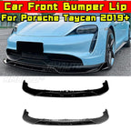 Porsche Taycan Front Bumper Lip & Diffuser Guard