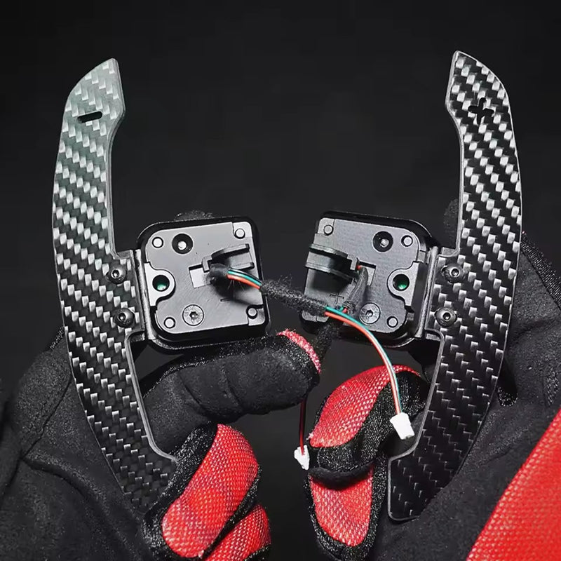 Audi Carbon Fiber Magnetic Paddle Shifters B8 B9 Q2-Q8 RS3-RS7