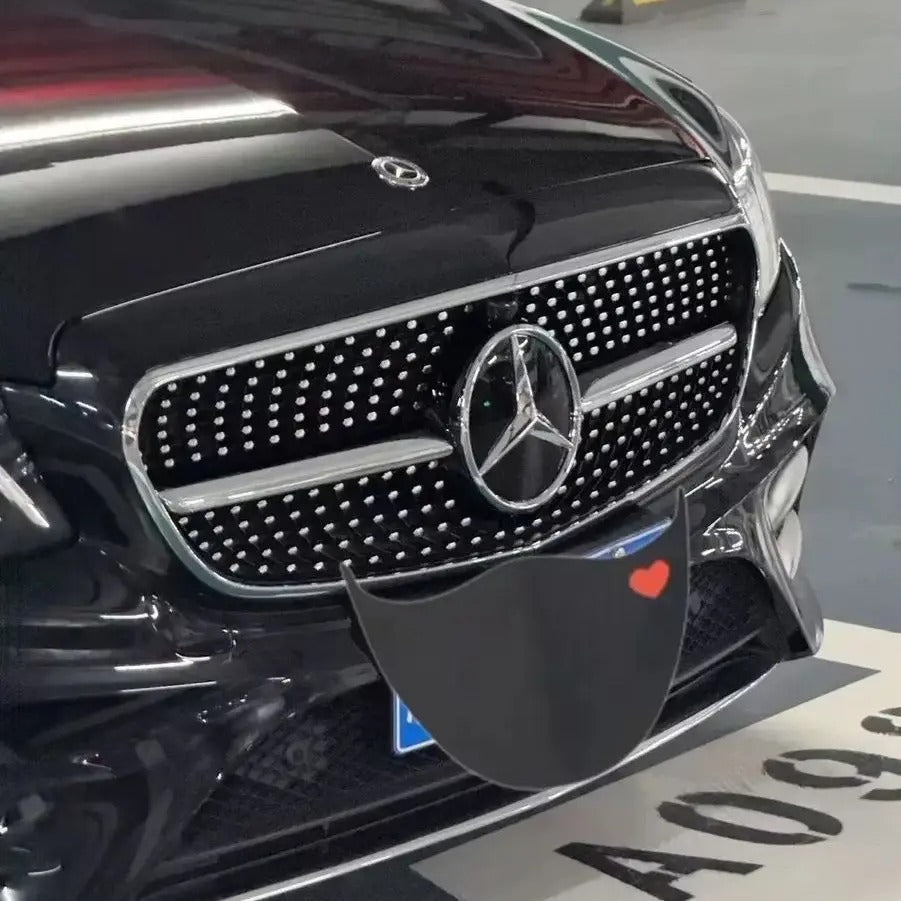 Mercedes 3D glass grill star logo