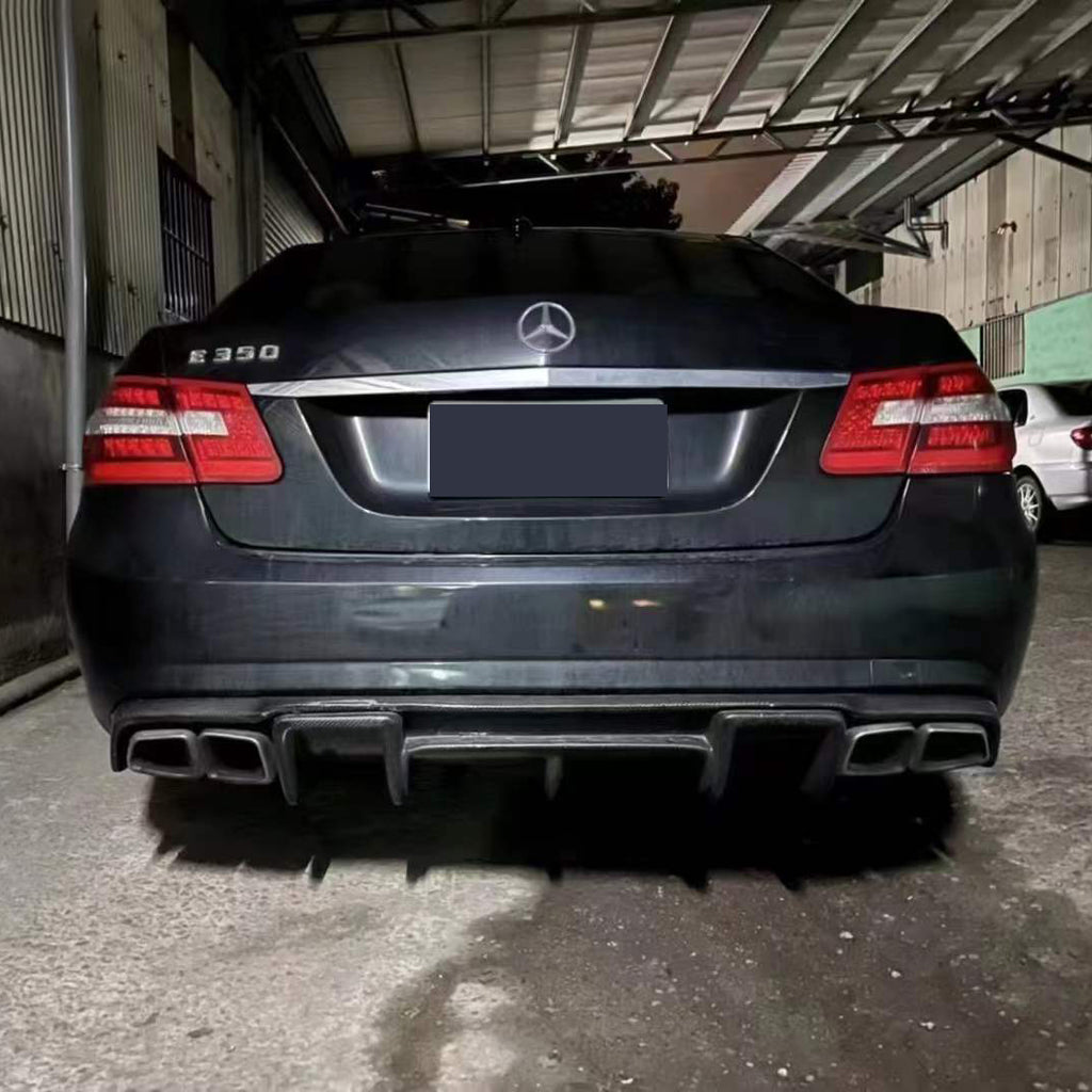 Mercedes-Benz W212 E63 AMG Carbon Fiber Rear Diffuser