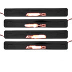 LED Door Sill Scuff Plates for Mercedes-Benz W205 C-Class GLC 2015+