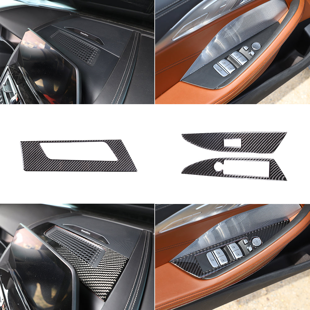 BMW 8 Series Carbon Fiber Interior Trim Kit