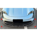 Porsche Taycan Front Bumper Lip & Diffuser Guard