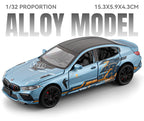 BMW M8 1:32 Alloy Pull-Back Car with Opening Doors