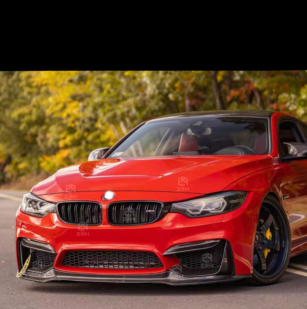 BMW M3 Carbon Fiber Front Lip V Style