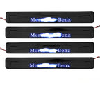 LED Door Sill Scuff Plates for Mercedes-Benz W205 C-Class GLC 2015+