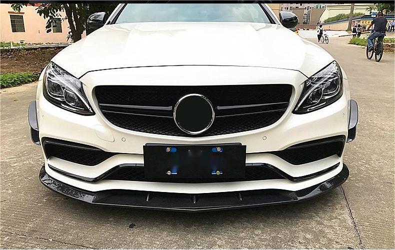 Mercedes Benz C-Class W205 C63 Front Spoiler
