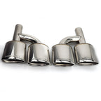Mercedes-Benz W204 C-Class Stainless steel Exhaust tips