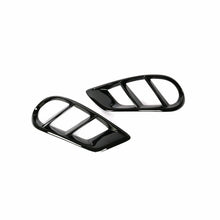 Mercedes W205 C Class Front Fog Light Cover - Orginal Carbon Fiber