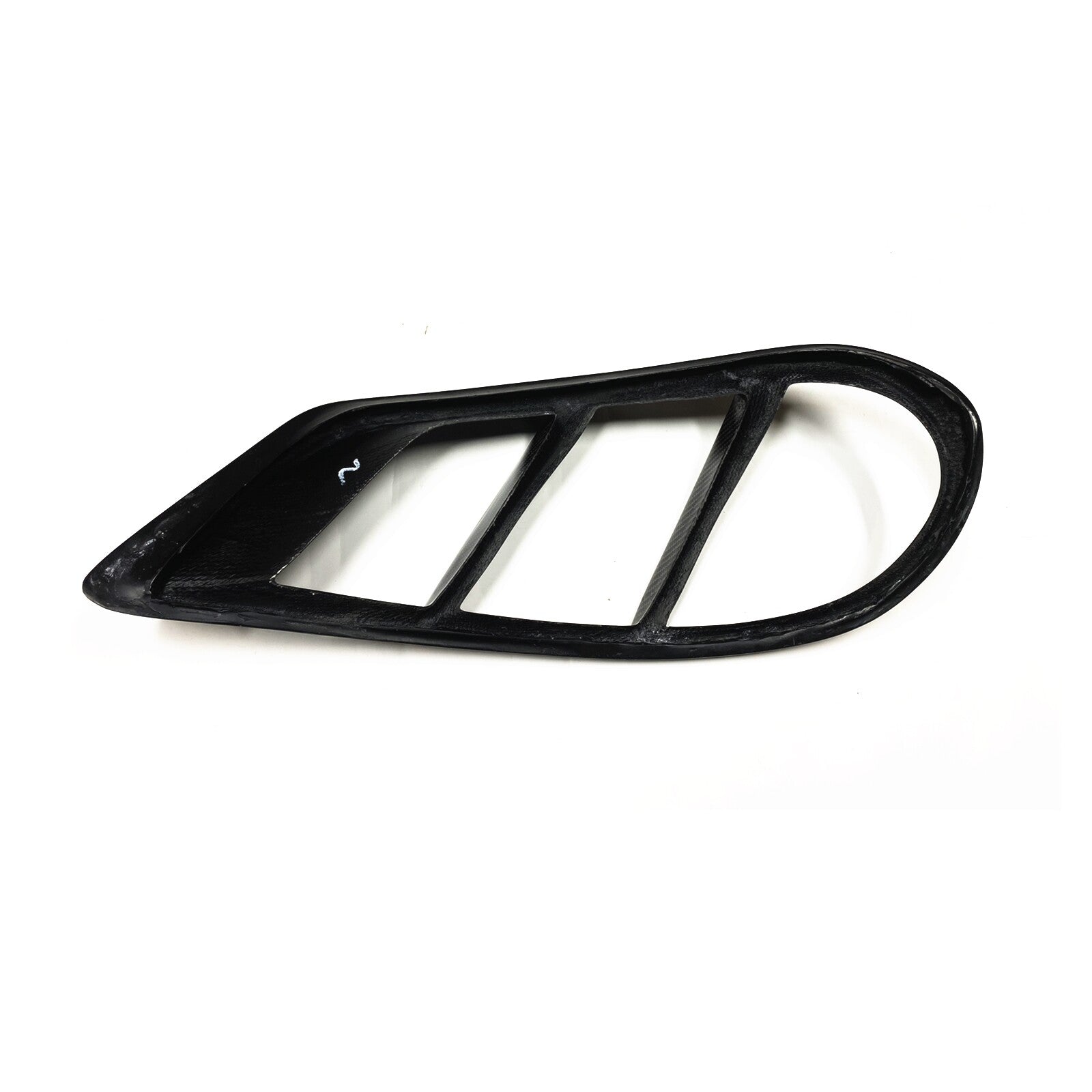 Mercedes W205 C Class Front Fog Light Cover - Orginal Carbon Fiber