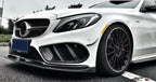 Mercedes W205 C Class Front Fog Light Cover - Orginal Carbon Fiber