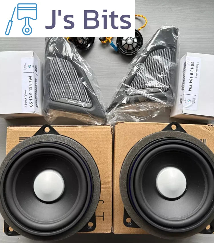 BMW 5 Series Speaker Covers with ambient light