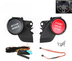 R8 Style Start/Stop & Drive Select Steering Wheel Button for Audi VW