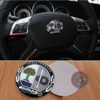 Mercedes Steering Wheel Logo