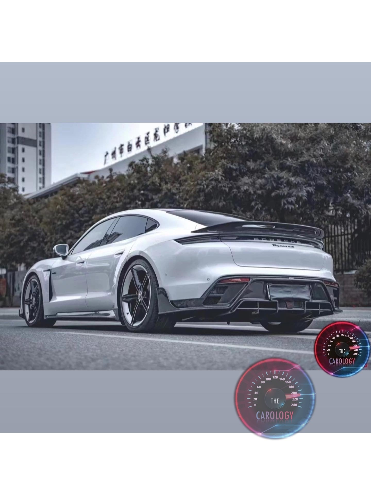 Porsche Taycan Wingtail Spoiler - The Carology