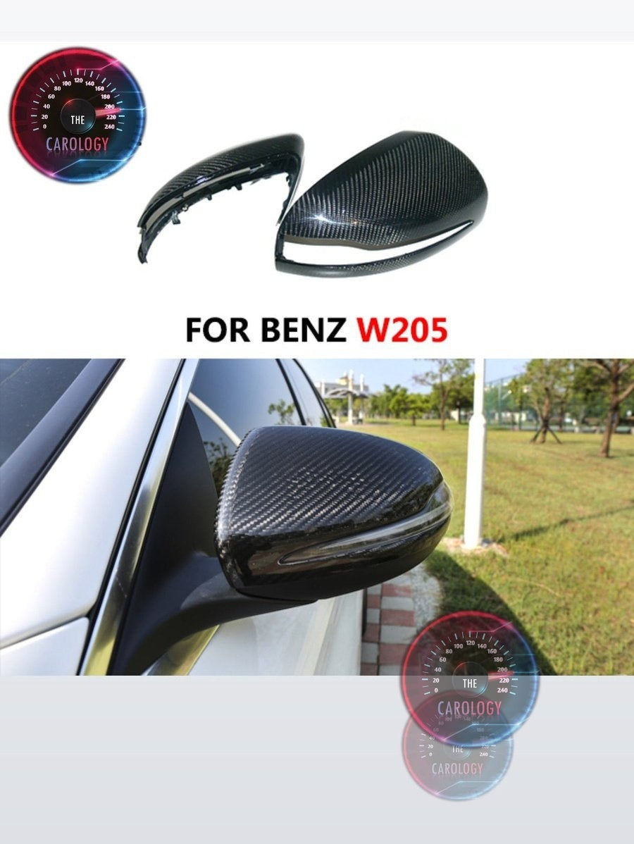 Mercedes W205 C class Side mirror covers - The Carology