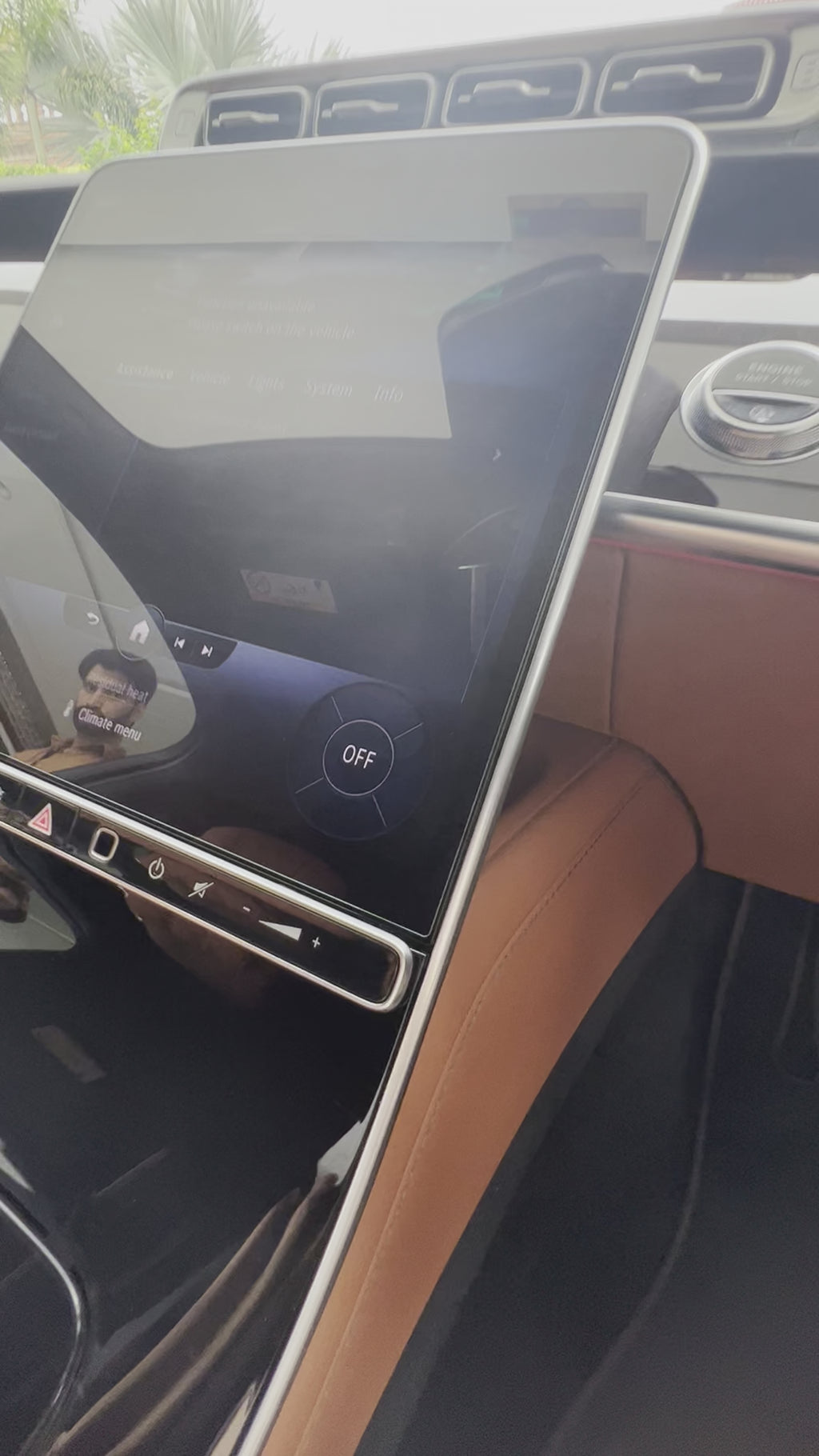 Mercedes S class/EQS Screen Protector