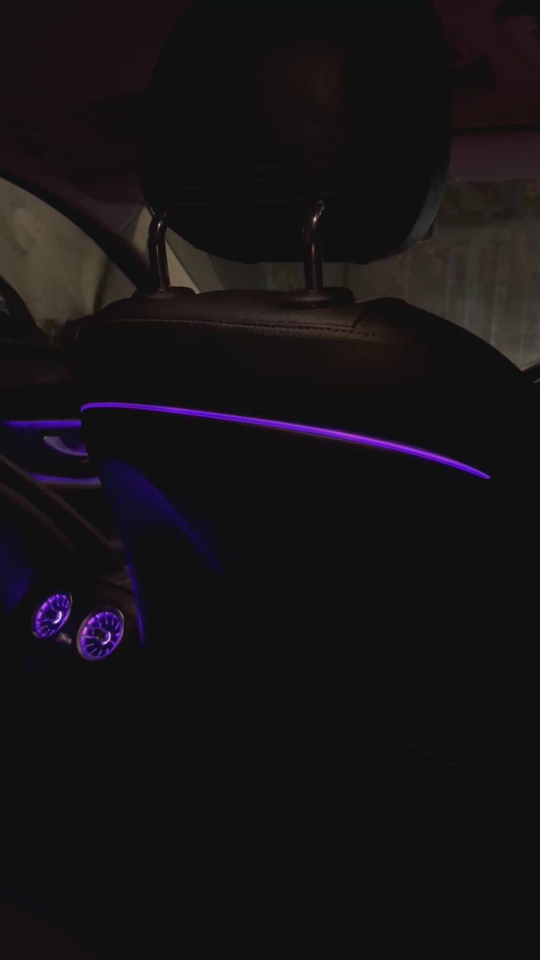 Mercedes W205 Back seat ambient light