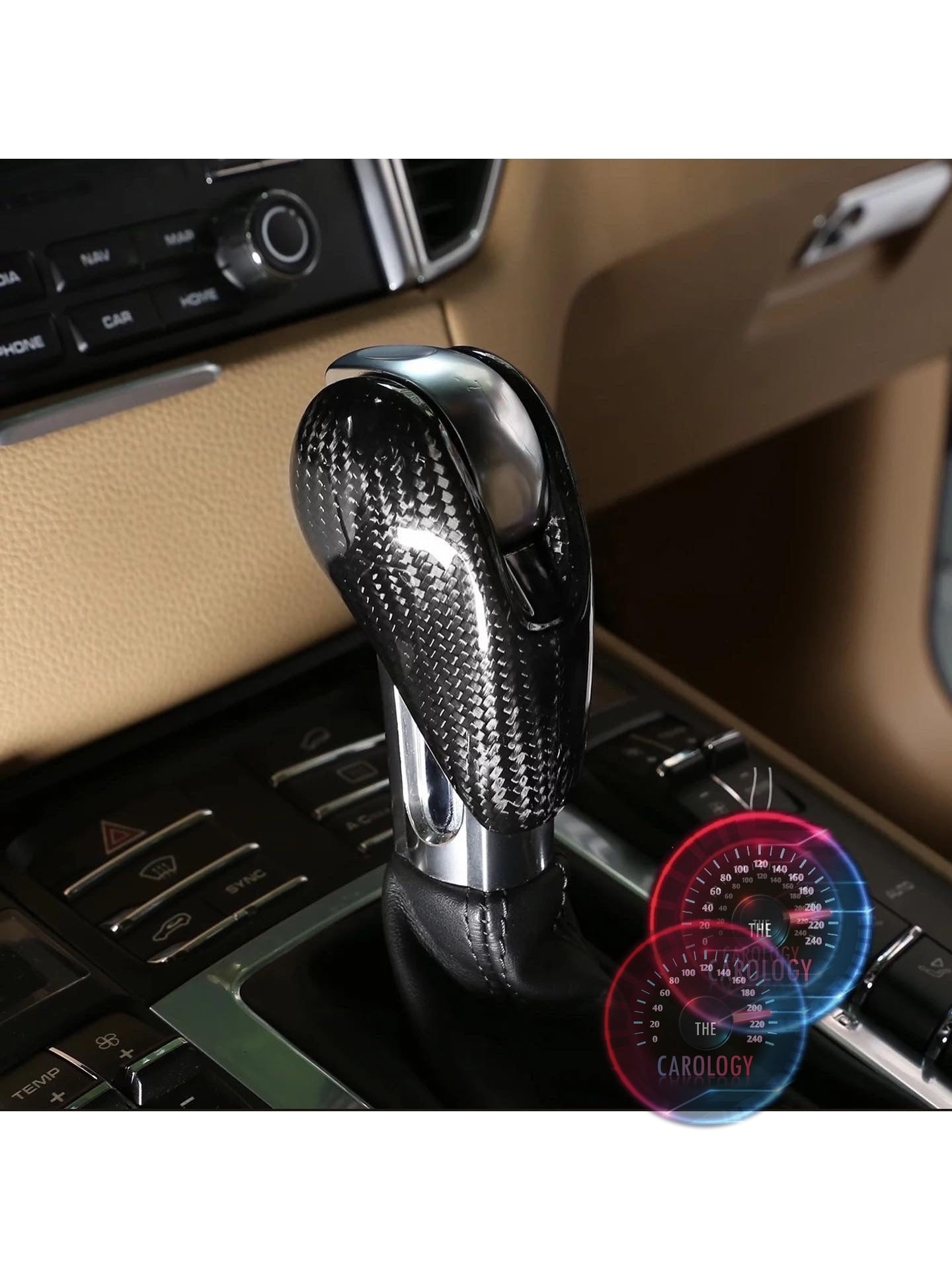 Porsche Gear Shift Knob Cover - The Carology