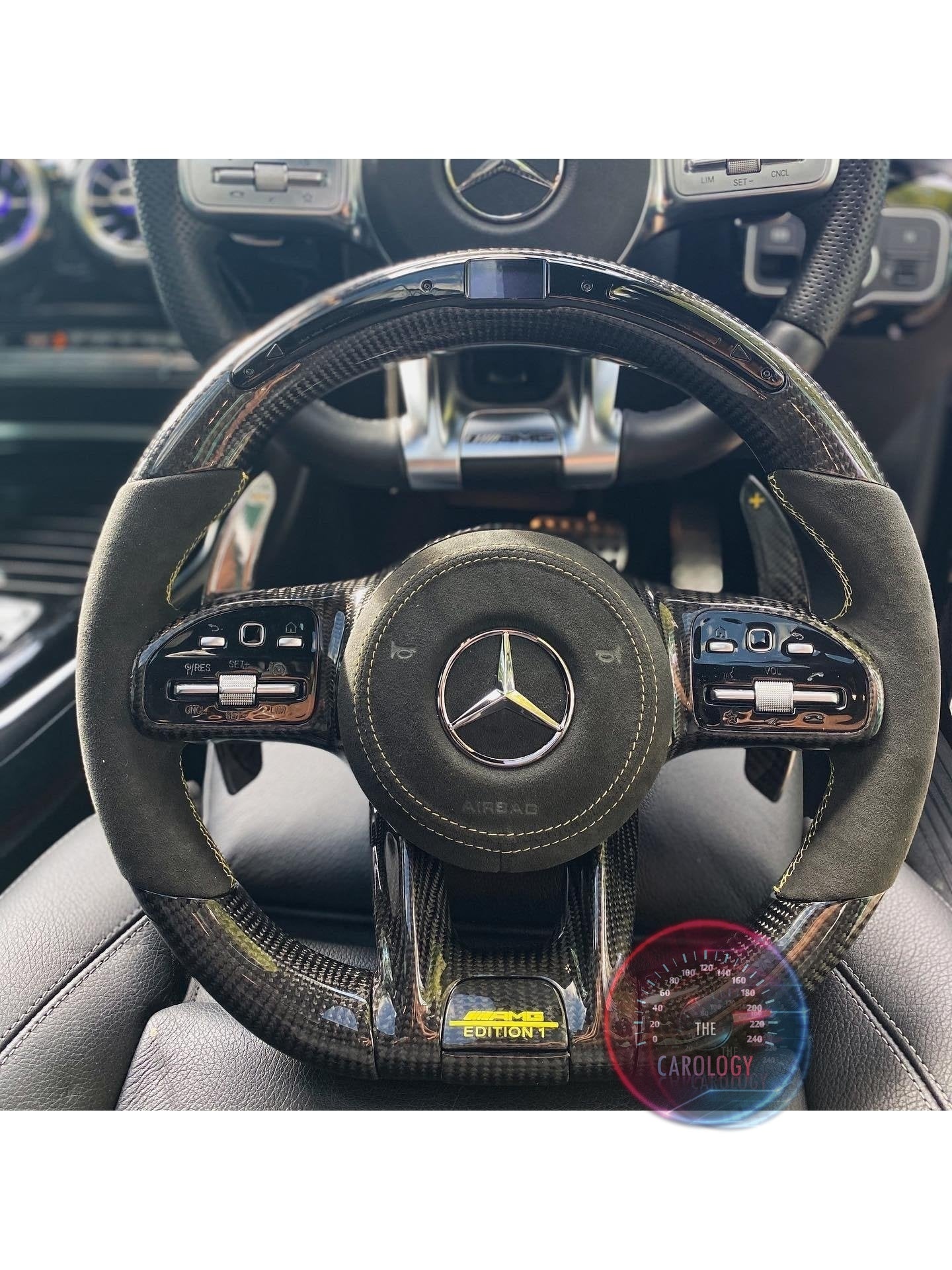 Mercedes AMG Steering Wheel - The Carology