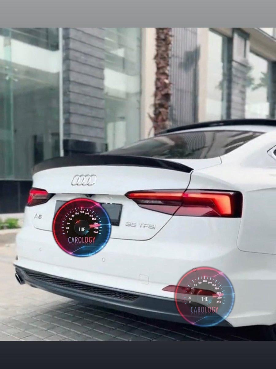 Audi A5 Trunk Spoiler - The Carology