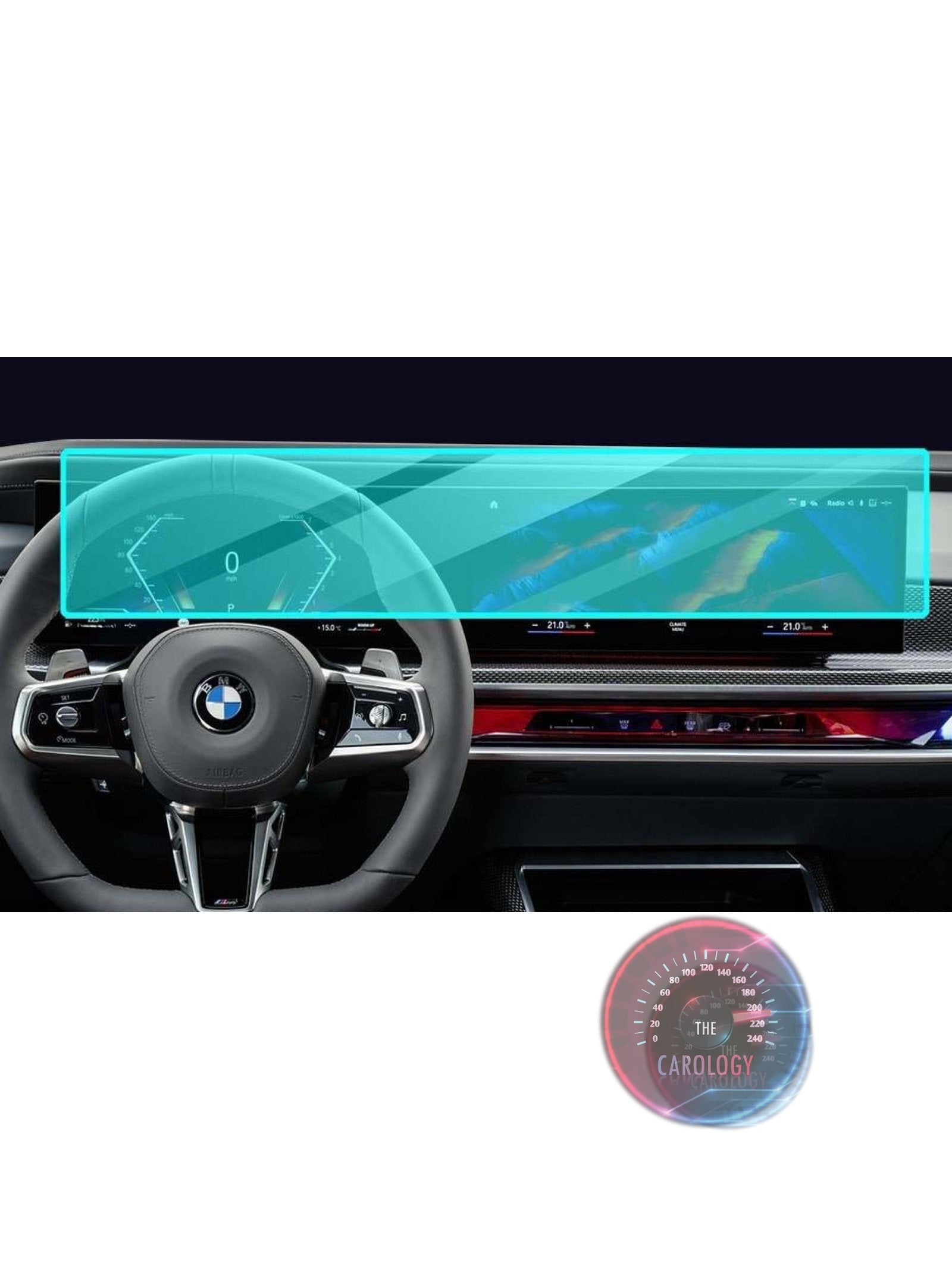 BMW iX Screen Protector - The Carology