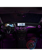 Mercedes-Benz C Class AC vents ambient lights - The Carology