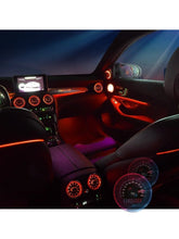 Mercedes-Benz C Class AC vents ambient lights - The Carology