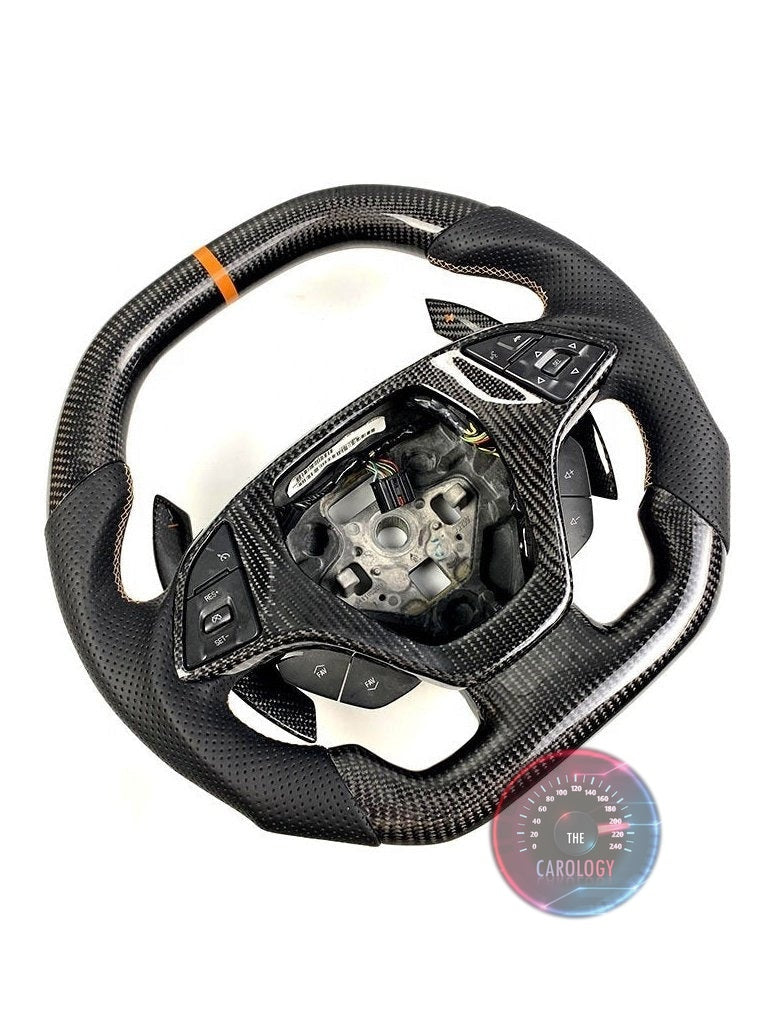 Chevrolet Corvette C7 Steering Wheel - The Carology