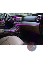 Mercedes-benz E class AC turbine ambient light - The Carology