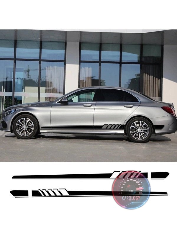 Mercedes AMG Side Skirt decal - The Carology